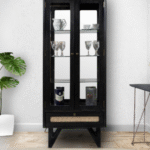 Cristaleira Milão com gaveta