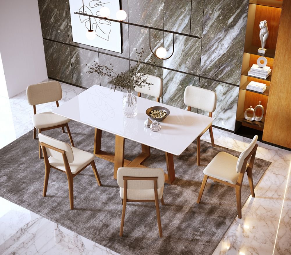 MESA WOOD RETANGULAR